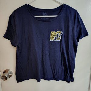 MTV Cropped Tee Shirt